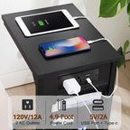 AMHANCIBLE C Shaped End Table - Image 5