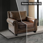 ANARACHON Leather Look Couch Cushion Covers Sofa Seat Slipcovers Sets Couches - Image 7