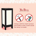 RED BERRY THAILAND LANNA LAMP Japanese Sakura/Cherry Blossom LAMP - Image 9