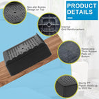 Bed Risers 1 inch, 2 inch, 3 inch, 4 inch Heavy Duty, Adjustable Furniture Riser - Image 5