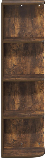 Furinno PASIR Book Shelf, 4-Tier Corner Bookshelf - Image 7