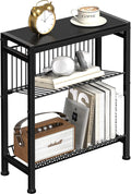 Narrow Side Table for Small Space, 3-Tier End Table by HOME
