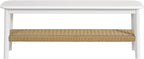 Alaterre Furniture Calais 48 Inch Solid Wood Entryway Bench - Image 7