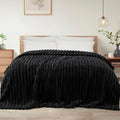 Exclusivo Mezcla Striped California King Size Fleece Blanket by ExclusivoMezcla