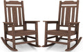 SERWALL HDPE Outdoor Rocking Chairs by SERWALL