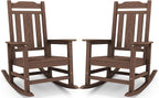 SERWALL HDPE Outdoor Rocking Chairs by SERWALL