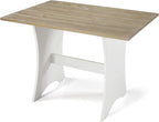 Linon Home Decor Products Sadie Antique White Kitchen Nook - Image 9