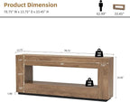 Epecoya 78 Inch Extra Long Console Table - Image 2