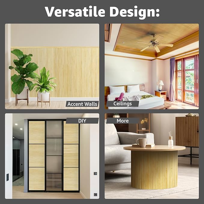 Art3d Natural Bamboo Wall Panel - Image 3