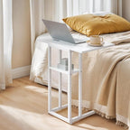 HOOBRO Foldable End Table, C Shaped Side Table - Image 4