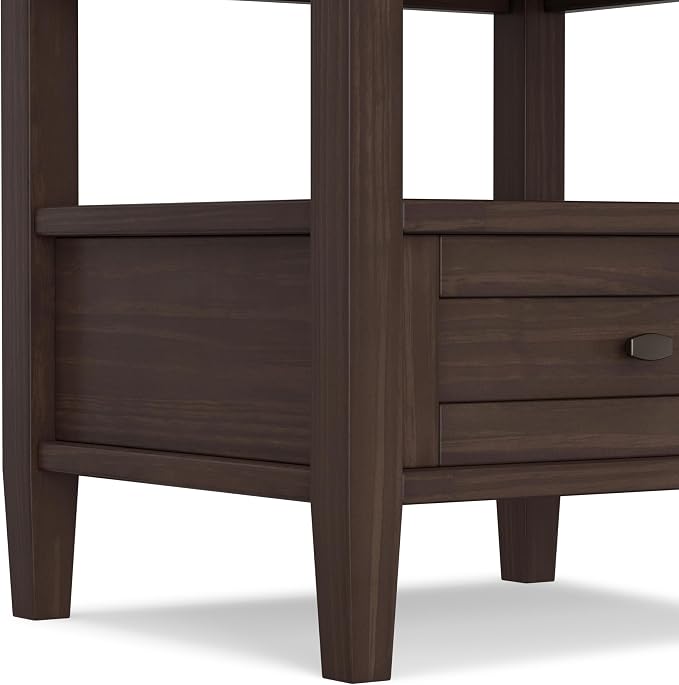 SIMPLIHOME Warm Shaker End Table - Image 7