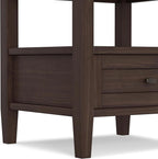 SIMPLIHOME Warm Shaker End Table - Image 7