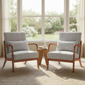 Set of 2 Mid Century Modern Accent Chair by Unknown