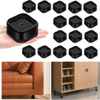 shouwuhho 16 Pack Furniture Risers Adjustable Bed Risers Heavy Duty Lifts - Image 8