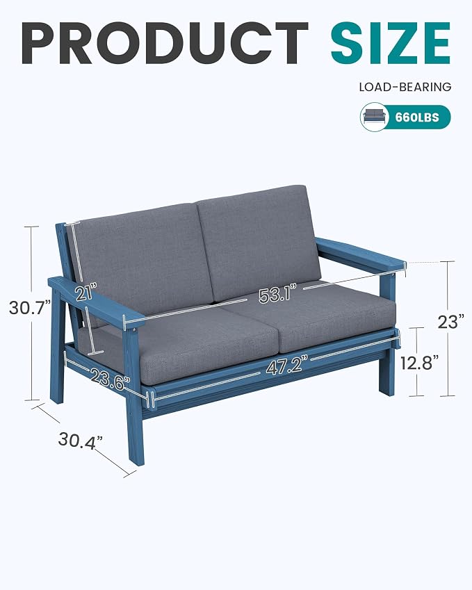 SERWALL Patio Furniture Set - Image 3