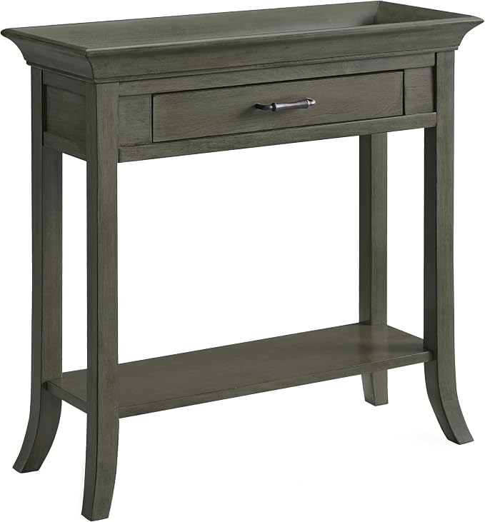 Topol Tray Edge Solid Wood Console Table - Image 4