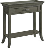 Topol Tray Edge Solid Wood Console Table - Image 4