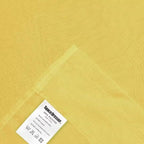 SpaceDresser Yellow Sheer Curtains 4 Panels Rod Pocket Semi-Sheer Curtain 90 - Image 6