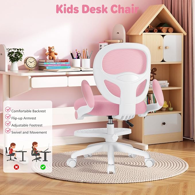 HOFFREE Kids Desk Chair Ergonomic Study Chair - Image 8
