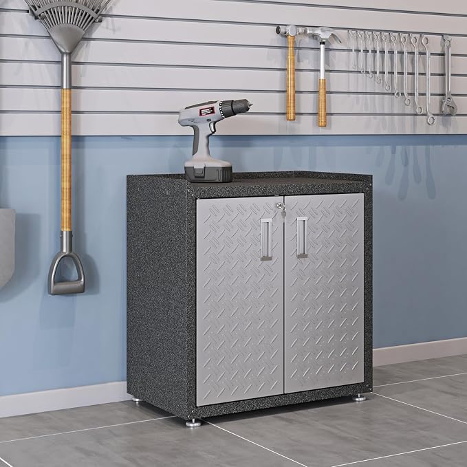 Manhattan Comfort Fortress Collection Modern Designed Mobile Storage Garage - Image 2