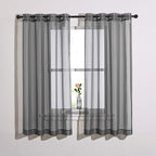 NICETOWN Transparent Sheer Curtains Panels by NICETOWN
