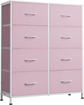 WLIVE Fabric Dresser for Bedroom, Tall Dresser by WLIVE