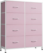 WLIVE Fabric Dresser for Bedroom, Tall Dresser by WLIVE