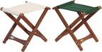 BYER OF MAINE Pangean Folding Stool – Canvas Camp & Wood Camp Stool - Image 8
