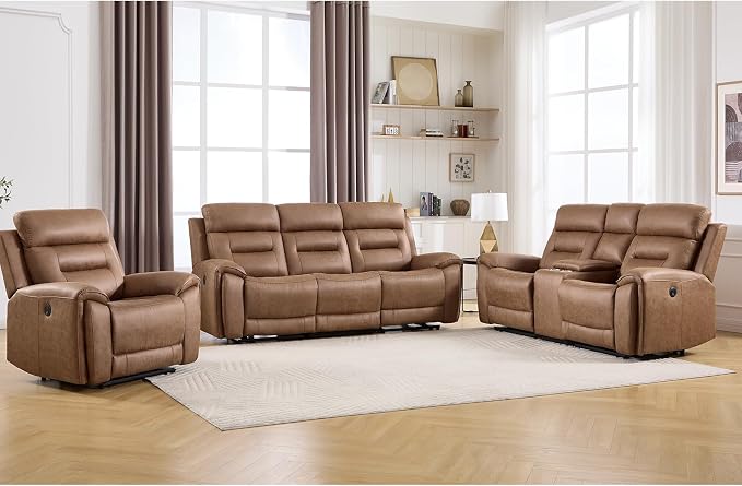 ANJ 3-Piece Power Recliner Sofa Set by ANJ