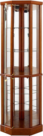 Glass Corner Display Cabinet - Image 8
