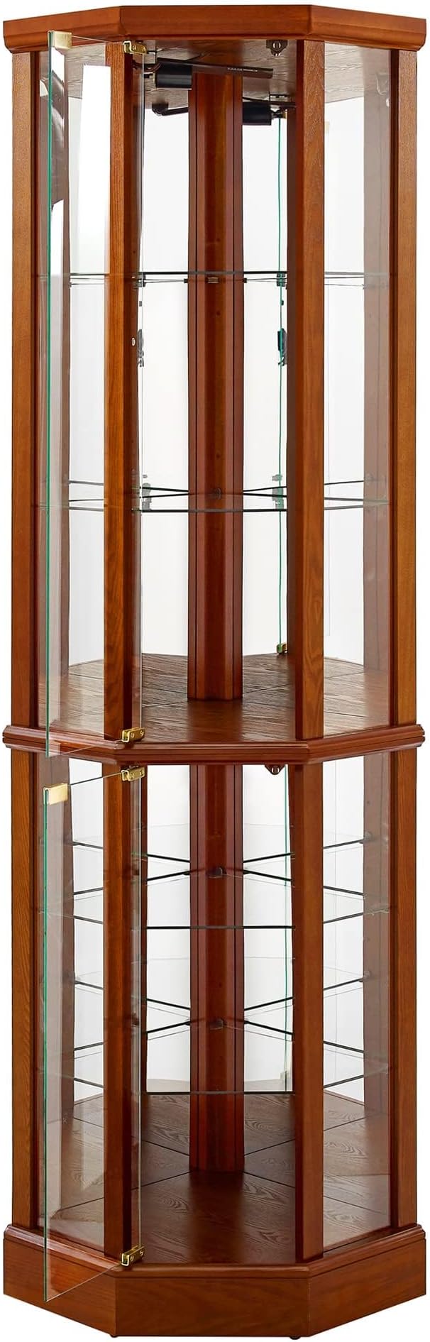 Glass Corner Display Cabinet - Image 8