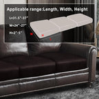 ANARACHON Leather Look Couch Cushion Covers Sofa Seat Slipcovers Sets Couches - Image 3