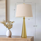 Oneach 25.75" Modern Table Lamp Set of 2, Bedside Lamps - Image 4