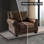 ANARACHON Leather Look Couch Cushion Covers Sofa Seat Slipcovers Sets Couches - Image 7