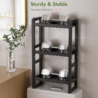 AmazerBath Bamboo Over The Toilet Storage Shelf - Image 5
