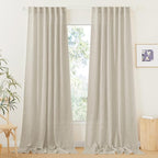 RYB HOME Semi Sheer Curtains by RYBHOME