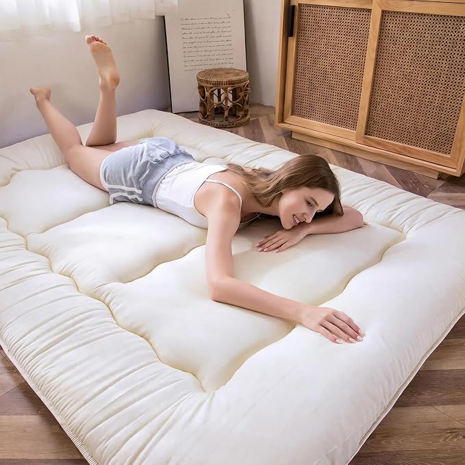 MAXYOYO Japanese Shiki Futon Mattress Floor Mattress Thicken Tatami Mat - Image 3
