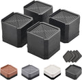 EclatBain Bed Risers Furniture Risers Heavy-Duty Rectangular Adjustable Block by Unknown