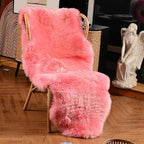 LLB Genuine Sheepskin Area Rug Wool Rug Fur Carpet Fluffy Shaggy Fur Rug - Image 2