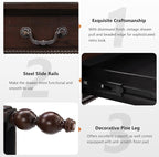 Retro Traditional Coffee Table - Image 6