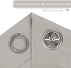H.VERSAILTEX Premium Blackout Thermal Insulated Room Darkening Curtains - Image 3