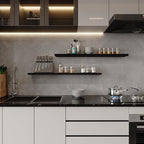 SAUMONIERES 48 Inch Floating Wall Shelves - Image 6