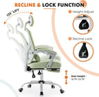 Sweetcrispy Office Computer Desk Chair, Ergonomic High-Back Mesh Rolling Work - Image 5