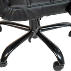 Flash Furniture Whitney Mid-Back Swivel LeatherSoft Desk Chair - Image 10