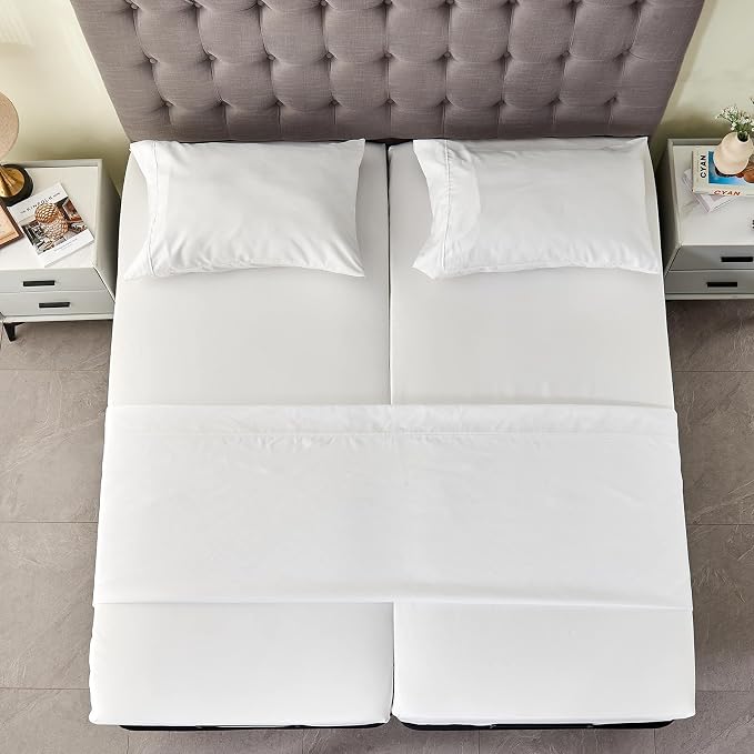 Kingnex Split California King Sheets Set - Image 4