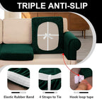 UNBBRRL Stretch Couch Backrest Cushion Cover - Image 3