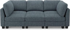 Belffin 86.2" Sectional Sleeper Sofa Bed - Image 9