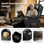 Home Theater Seating Power Recliner Chair, Massage Reclining Sofa - Image 3