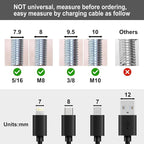 Adjustable Bed Legs for Adjustable Bed Base Frame, Screw in Bed Feet - Image 2