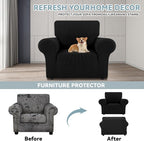 LURKA Stretch Chair Sofa Slipcovers 1 Piece Couch Covers - Image 3